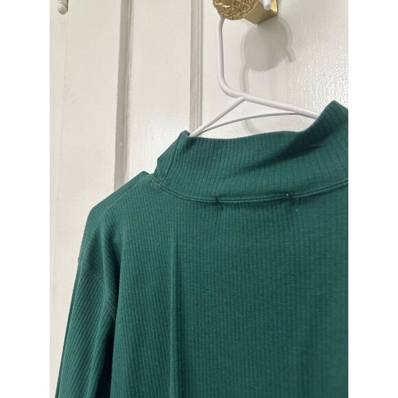 Jennifer Moore women’s size large blue green turtleneck - Picture 8 of 11